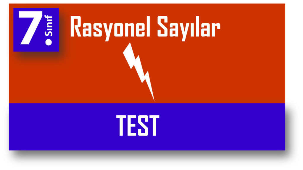 7.Sınıf Rasyonel Sayı Kavramı testi indir