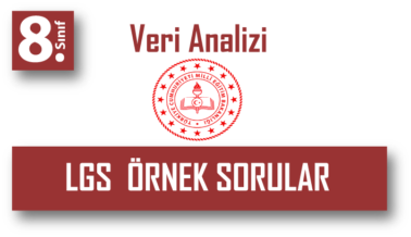LGS Örnek Sorular-Veri Analizi (2019-2020 Dahil hepsi bir arada)