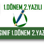 8.sınıf 1.dönem 2.yazılı indir