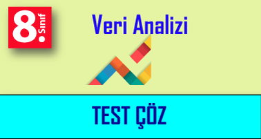 8.Sınıf Veri Analizi Testi Çöz