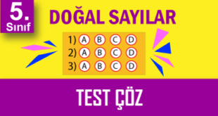 5 Sinif Carpma Islemi Testi Coz Matematikci Web Tr