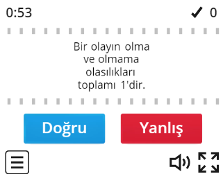 8.Sınıf Olasılık Oyunu